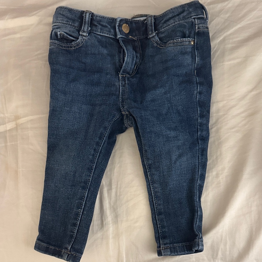 Janie and Jack  Blue Denim Jeans for baby